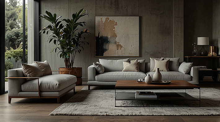 Leonardo_Lightning_XL_A_stylish_living_room_featuring_a_light_3