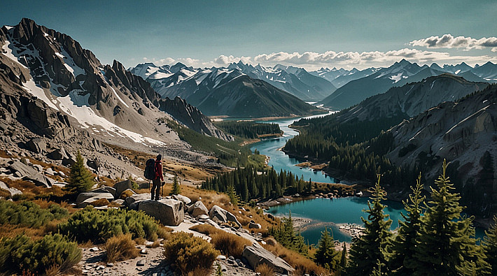 Leonardo_Lightning_XL_A_dramatic_landscape_of_towering_snowcap_3
