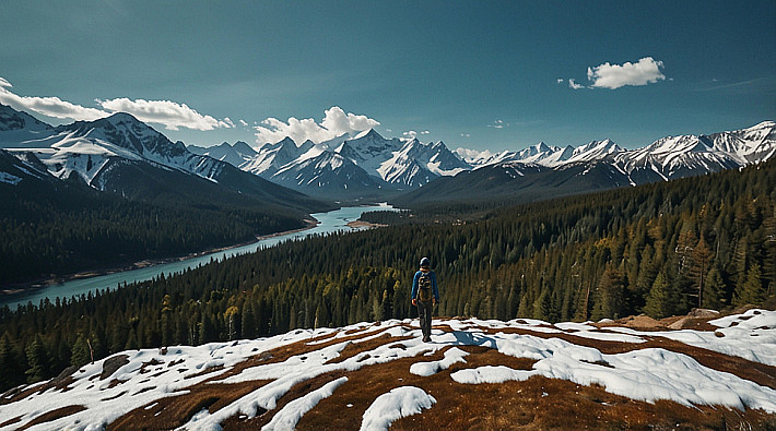 Leonardo_Lightning_XL_A_dramatic_landscape_of_towering_snowcap_2