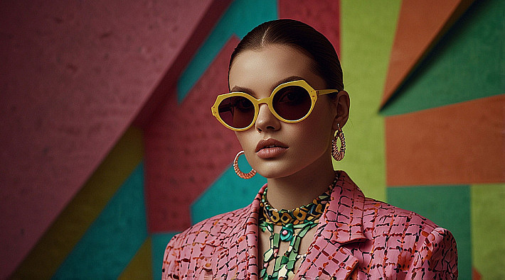 Leonardo_Lightning_XL_A_striking_fashion_photo_with_a_model_we_2