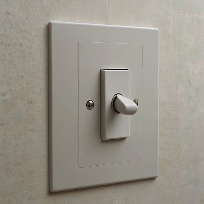 Выключатель накладной одноклавишный (демо)