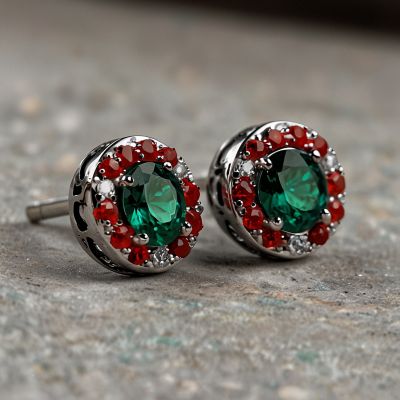 Серьги ГСК